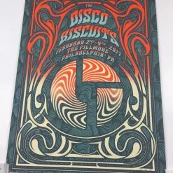 The Disco Biscuits - 2017 Derek Hatfield Poster Philadelphia, PA The Fillmore