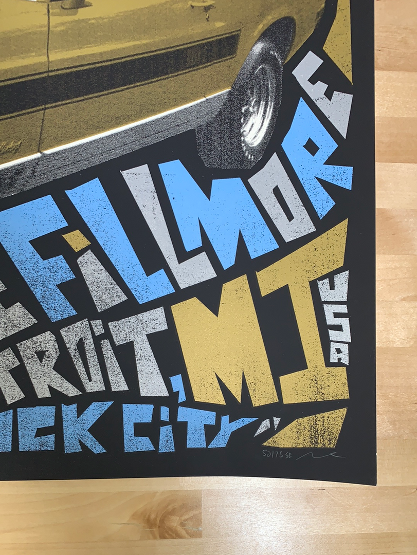 Umphrey's McGee - 2013 Nate Duval Poster Detroit, MI The Fillmore Gig Posters 7 Umphrey's McGee - 2013 Nate Duval Poster Detroit, MI The Fillmore Gig Posters