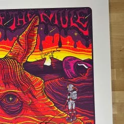Colorado Gov't Mule - 2018 Jim Mazza Poster Red Rocks Morrison, CO Autographed