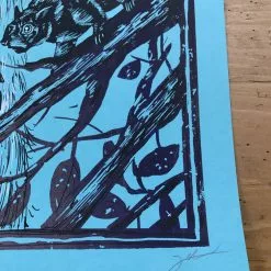 The Avett Brothers - 2016 Zeb Love Poster Pittsburgh, PA Stage AE VARIANT BLUE