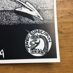 Slayer - 1991 Frank Kozik Poster Houston, TX The Unicorn 14 Slayer - 1991 Frank Kozik Poster Houston, TX The Unicorn