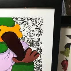 But I Still Love - Hebru Brantley 2013 Limited Edition Fine Art Print S/N FRAMED