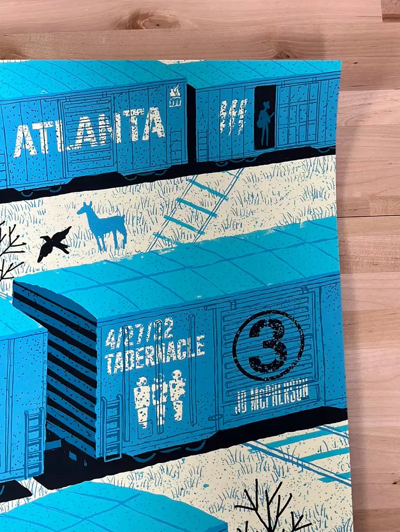 Gig Posters Jack White - 2022 Methane Studios Poster Atlanta, GA N2 6 Gig Posters Jack White - 2022 Methane Studios Poster Atlanta, GA N2