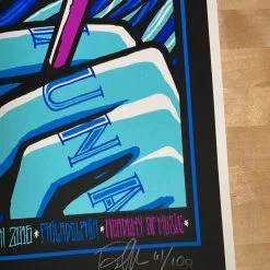Iggy Pop - 2016 Brad Klausen Poster Philadelphia, PA