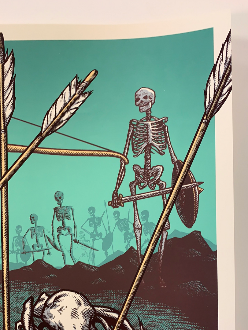 Metallica - 2019 Dan Grissom Poster Vienna, Austria Gig Posters 6 Metallica - 2019 Dan Grissom Poster Vienna, Austria Gig Posters