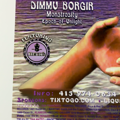 Greg Coiner Gig Posters MHP 75 Merl Saunders - 1999 Poster Maritime Hall San Fran 1st