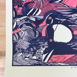 Ducktails - 2021 Tyler Stout Poster Art Print Duck Tails Art Prints