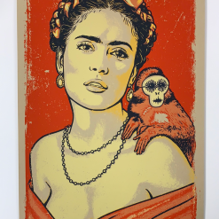 Lars Krause Salma - 2015 Lars P Krause Poster Print Hollywood Icon Pin-Up's RED Art Prints