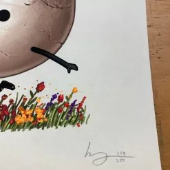 Steve - 2017 Mike Mitchell Skull Poster Print Mikeland