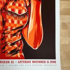 The Black Crowes - 2008 Ken Taylor Poster Birmingham, AL Gig Posters