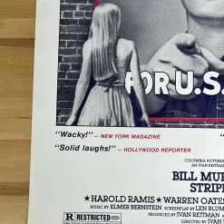 Sold Out Posters Stripes - 1981 Bill Murray Movie Poster Original Vintage 19x25 Movie/TV Posters