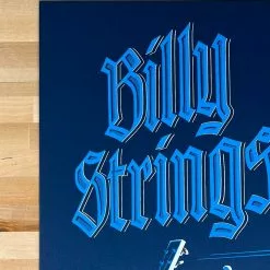 Billy Strings - 2021 Mike Tallman Poster Grand Rapids, MI 12/30 AP