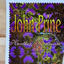 John Prine - 1996 Amacker Bullwinkle Poster Fillmore San Fran 1st BGF 209