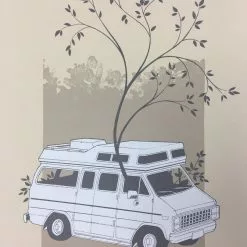 Van (Chicago Series) - 2013 Justin Santora Poster Art Print