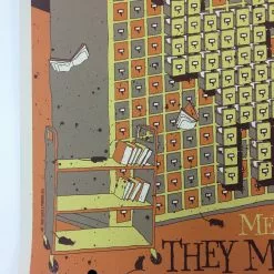 They Might Be Giants - 2008 Todd Slater Poster Houston, TX Meridan