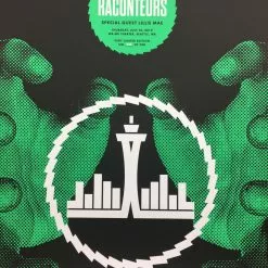 Draper Design Co. The Raconteurs - 2019 Draplin Design Co. Poster Seattle, WA WaMu Theater Gig Posters