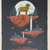 Greensky Bluegrass - 2021 Logan Schmitt Poster Morrison, CO Red Rocks
