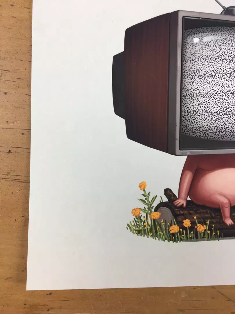 Mike - 2017 Mike Mitchell Art Print TV Limited Edition Art Prints 6 Mike - 2017 Mike Mitchell Art Print TV Limited Edition Art Prints