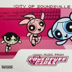 Sold Out Posters Gig Posters The Powerpuff Girls - 2001 Original Vinyl Poster Insert 12x12 Record Art