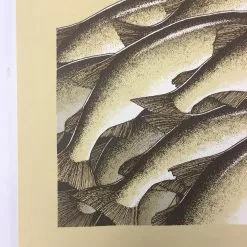 Art Prints Salmon Run - 2015 Justin Santora Poster Art Print