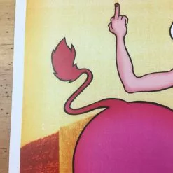 Pink Swords - 2001 Rob Jones Poster Austin, TX Room 710 Gig Posters 10 Pink Swords - 2001 Rob Jones Poster Austin, TX Room 710 Gig Posters