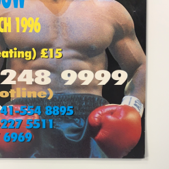 Sold Out Posters Boxing - 1996 Poster Frank Bruno Vs. Mike Tyson Las Vegas, NV MGM