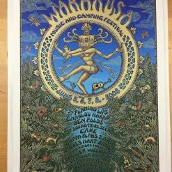 Gig Posters Wakarusa - 2008 EMEK Poster Lawrence, KS Clinton Lake Park