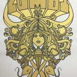 Zombi - 2006 Mike Budai Poster Multiple Venue Tour