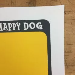 Gig Posters The Party Of Helicopters - Mike Budai Poster Cleveland, OH Happy Dog