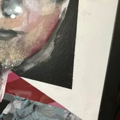 Untitled 15 - 2016 Collin Van Der Sluijs Original Painting FRAMED Signed 11 Untitled 15 - 2016 Collin Van Der Sluijs Original Painting FRAMED Signed