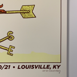 Kings Of Leon - 2017 Tyler Skaggs Poster Louisville, KY KFC Yum! Center