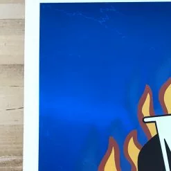 No Doubt + Weezer - 1997 Paul Cutler Promo Poster Anaheim, CA Arrowhead Gig Posters