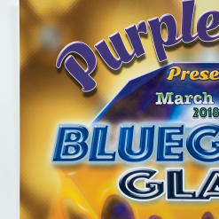 Sold Out Posters Bluegrass Glass - 2018 Poster Denver, CO Diamonds