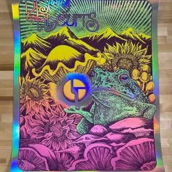 Disco Biscuits - 2022 Nathaniel Deas Poster Denver, CO FOIL Colorado