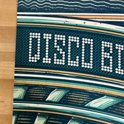 Half Hazzard Press The Disco Biscuits - 2018 Half Hazard Poster Red Rocks Morrison, CO