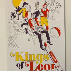 Kings Of Leon - 2017 Jason Malmberg Poster West Palm Beach, FL Gig Posters