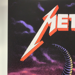 Metallica - 2019 Erin Gallagher Poster Amsterdam, NED World Wired Tour