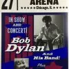 Bob Dylan - 2017 Geoff Gans Poster Chicago Wintrust Arena RED Chicago, IL