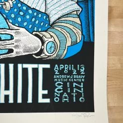 Jack White - 2022 Jay Ryan Poster Cincinnati, OH 1st Ed 12 Jack White - 2022 Jay Ryan Poster Cincinnati, OH 1st Ed