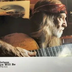 Sold Out Posters Willie Nelson - Original Promo Poster Vinyl Insert 24x15 Record Art