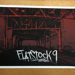 Flatstock 9 - 2006 Daniel Danger Poster Chicago, IL Union Park