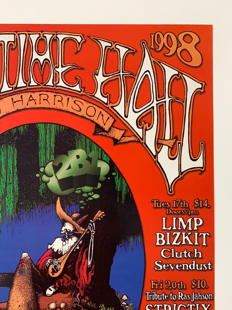 Dave Huckins MHP 44 March - 1998 Poster Maritime Hall San Fran 1st 6 Dave Huckins MHP 44 March - 1998 Poster Maritime Hall San Fran 1st