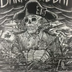Dark Lord Day - 2015 Dan Grzeca Poster Munster, IN Three Floyds Brewery Variant Gig Posters