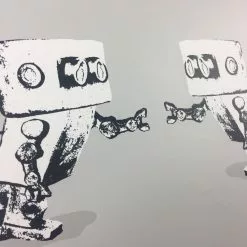 In Love Out Of Reach - 2015 Tabby Poster Print Graffiti Artist