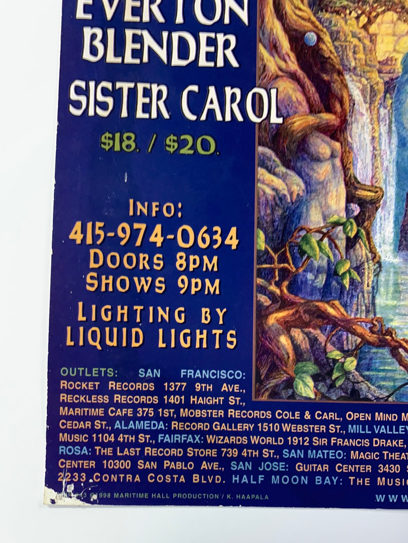 Kevin Haapala Gig Posters MHP 43 Insane Clown Posse - 1998 Poster Maritime Hall San Fran 1st 8 Kevin Haapala Gig Posters MHP 43 Insane Clown Posse - 1998 Poster Maritime Hall San Fran 1st