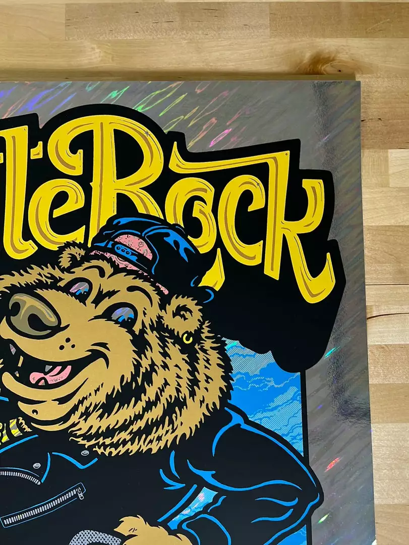 Foil Posters BottleRock Festival - 2021 Ames Brothers Poster Napa, CA FOIL 6 Foil Posters BottleRock Festival - 2021 Ames Brothers Poster Napa, CA FOIL