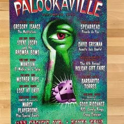 The Artworks Gig Posters MHP 82 December - 1999 Poster Palookaville Santa Cruz, CA 1st