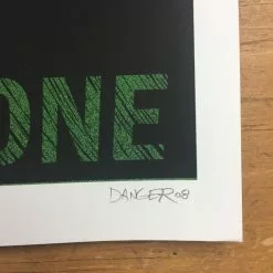 Gig Posters Nada Surf - 2008 Daniel Danger Poster Milan, ITA Musicdrome