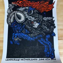 Ames Brothers Pearl Jam - 2018 Ames Design Poster Landgraaf Pinkpop Geleen