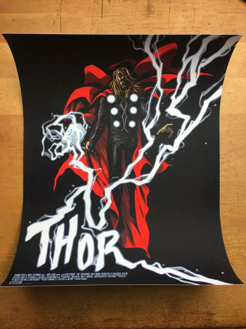 Movie/TV Posters Thor - 2018 Becky Cloonan Art Print 5 Movie/TV Posters Thor - 2018 Becky Cloonan Art Print